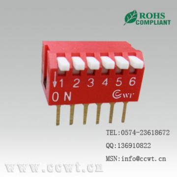 Piano Type Dip Switches Toggle Switches